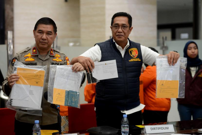 Ilustrasi, pengungkapan kasus Tindak Pidana Perdagangan Orang (TPPO) oleh Polri - Republika