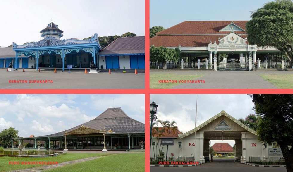 Jejak Mataram pada Empat Keraton di Surakarta dan Yogyakarta