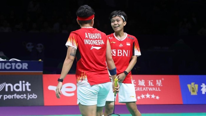 Apriyani/Fadia Melaju ke Babak 8 Besar Singapore Open 2024 Tanpa Bertanding