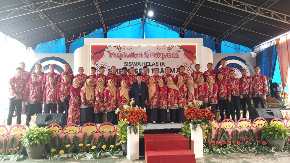 SMPN 1 Darma Memilih Acara Perpisahan di Sekolah untuk Mempererat Silaturahmi