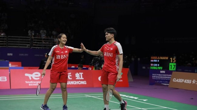 Adnan Maulana/Nita Violina Marwah Lolos ke Babak 16 Besar Indonesia Open 2024