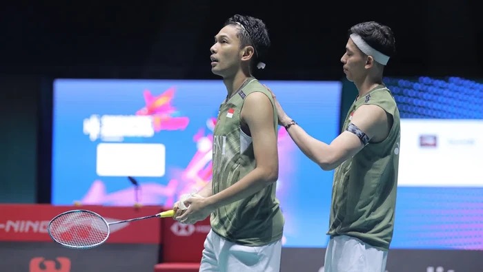 Fajar/Rian Gagal Juara di Final Singapore Open 2024