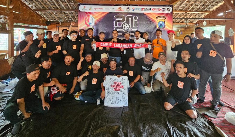 Jambore Suporter Sepakbola se-Jawa Timur. (Foto: Wien)