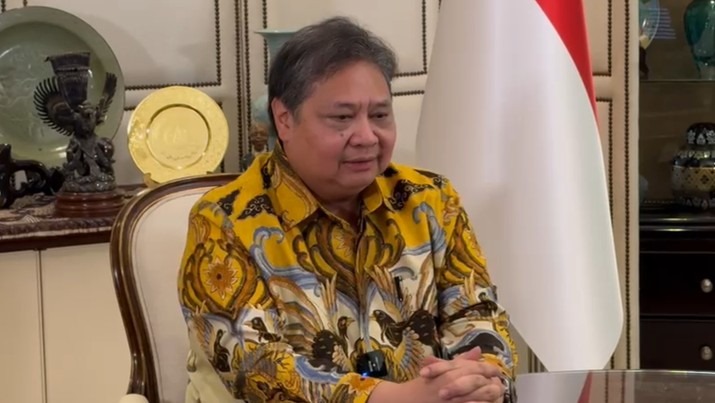 Foto: Airlangga Hartarto mundur dari Ketum Golkar. (Dok.Ist)