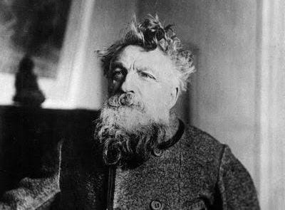Auguste Rodin, pematung tersohor Prancis yang menciptakan patung "The Thinker". (Sumber: Britannica)