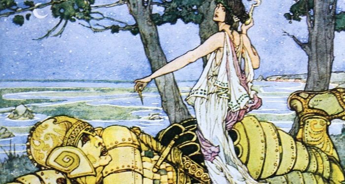 Talos adalah robot raksasa yang ditipu penyihir Medea hingga mati di mitologi Yunani. (Wikimedia Commons)