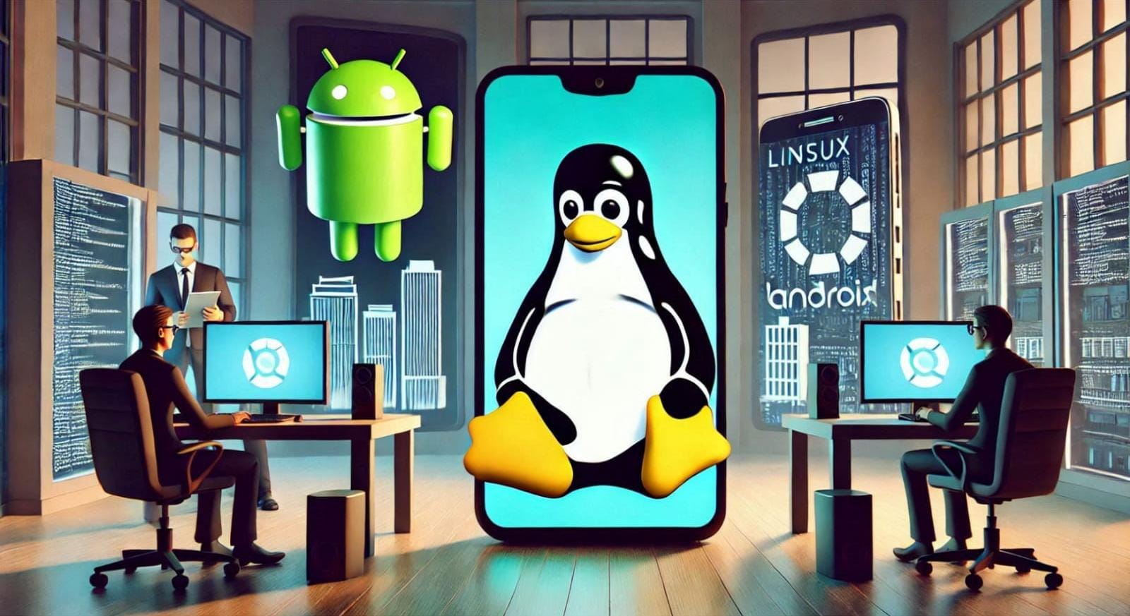 Linux Bersama Android