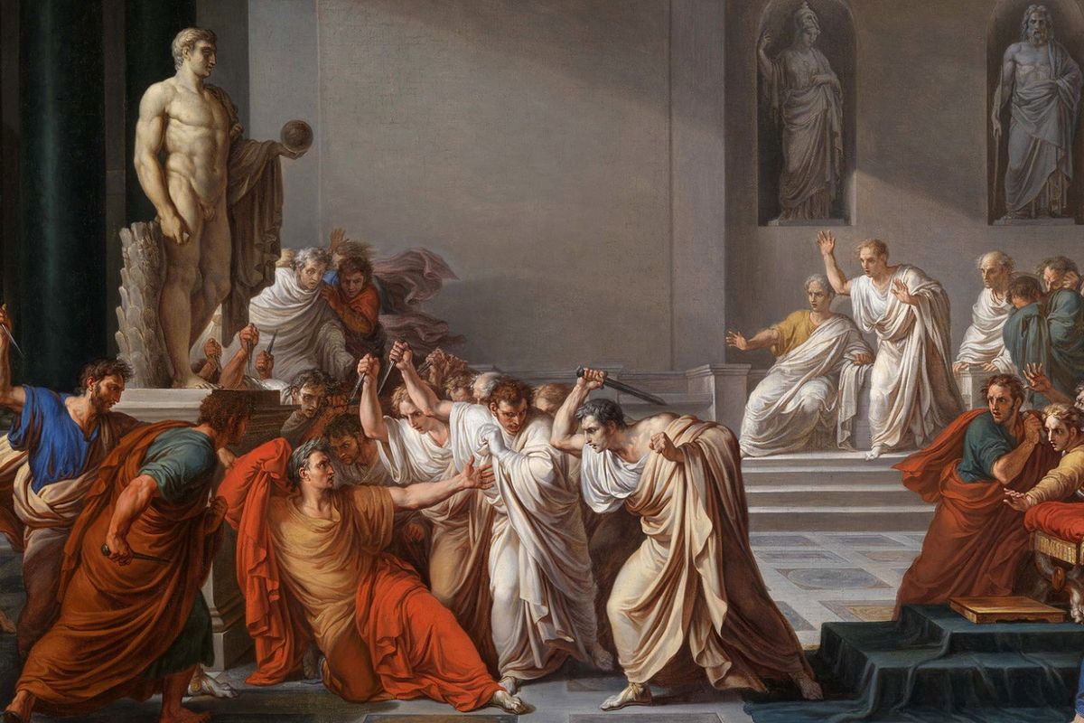Tragedi Julius Caesar: Pemimpin yang Tewas di Tangan Orang Terdekatnya