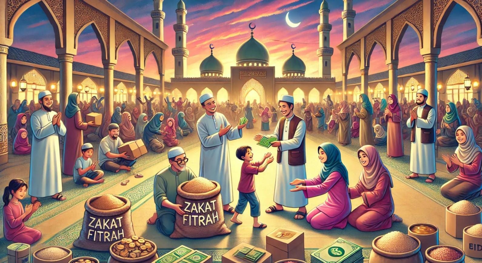 Zakat Fitrah Simbol Kepedulian Sejati