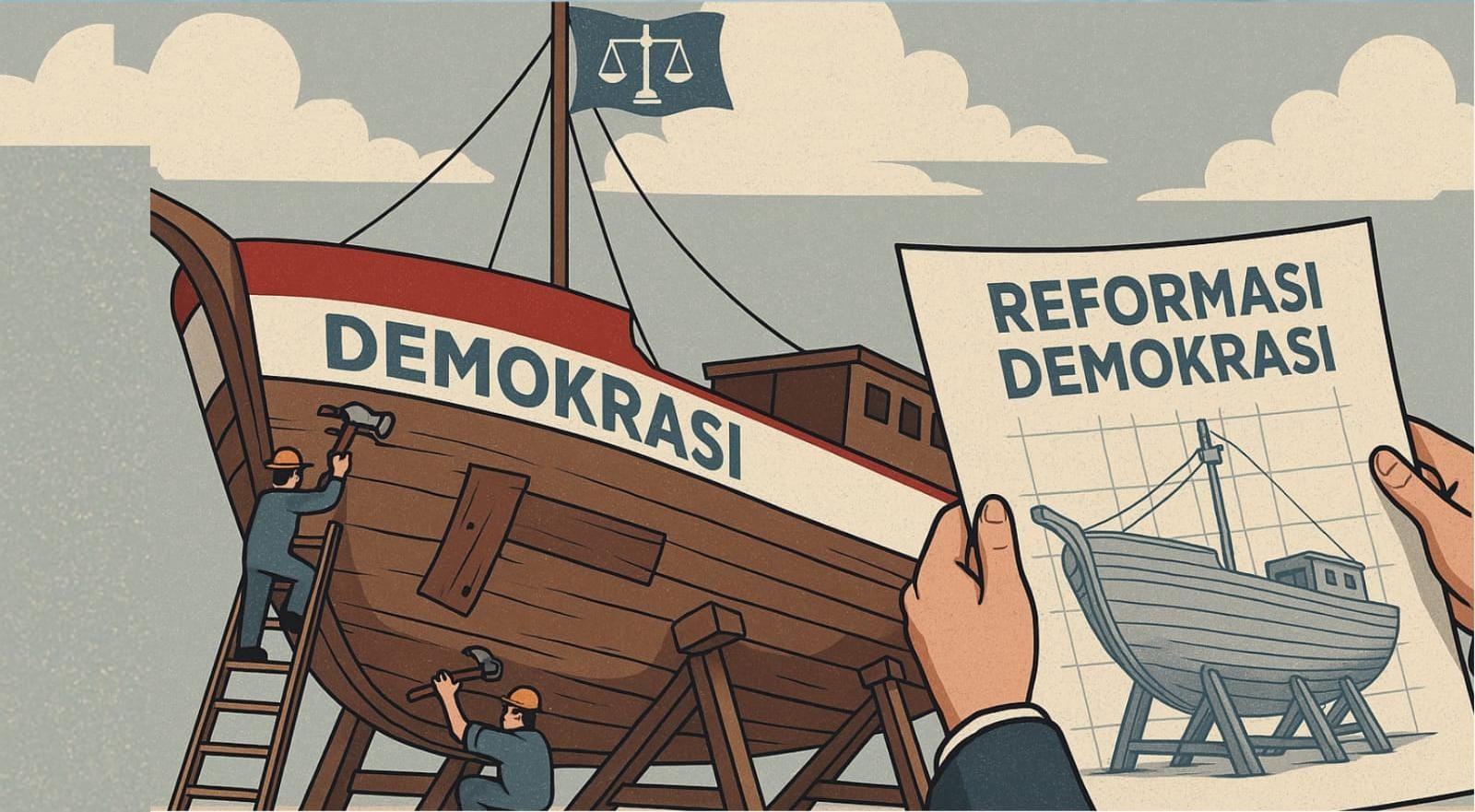 PR Besar Bedah Demokrasi