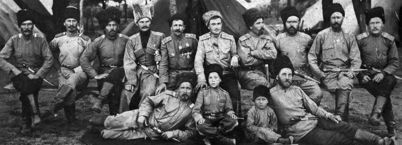 Profil tentara Kosak yang bertempur di wilayah Ukraina. (Sumber: Wikimedia Commons)