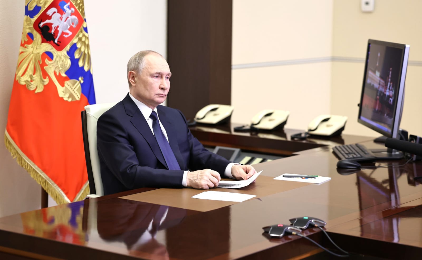 Putin Umumkan Pembebasan Kursk dari Pasukan Ukraina