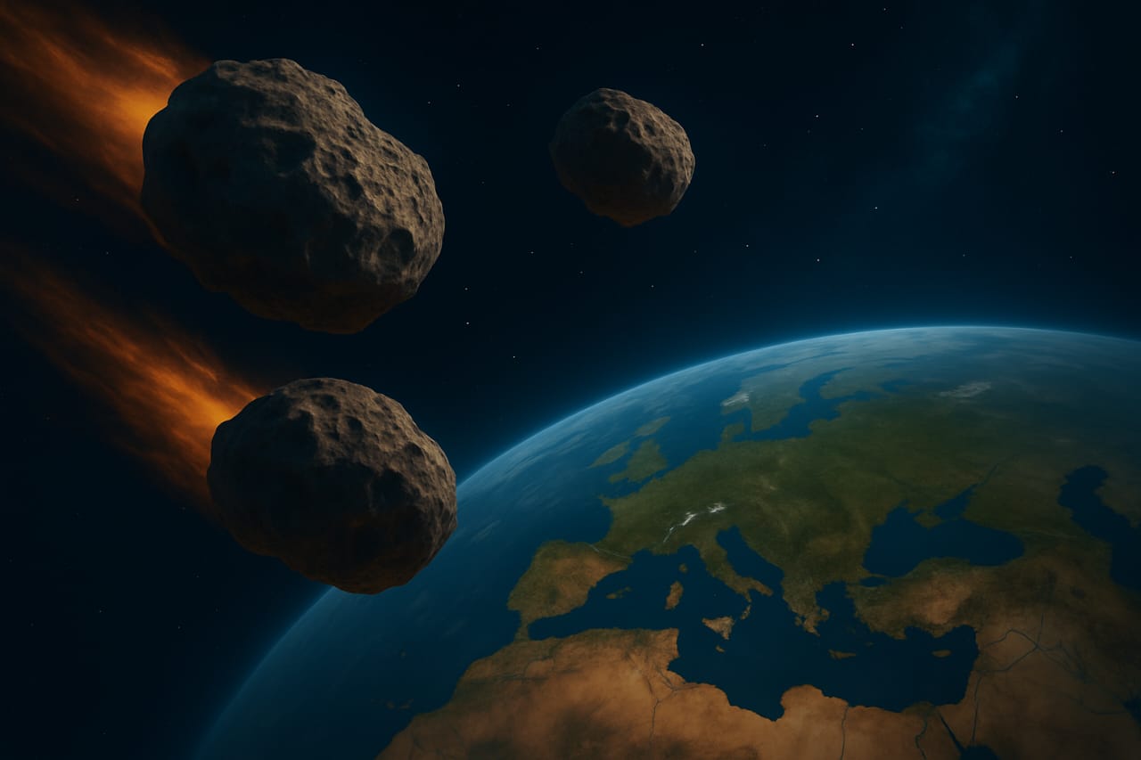Bahaya Mengancam: Tiga Asteroid Berpotensi Menghantam Bumi