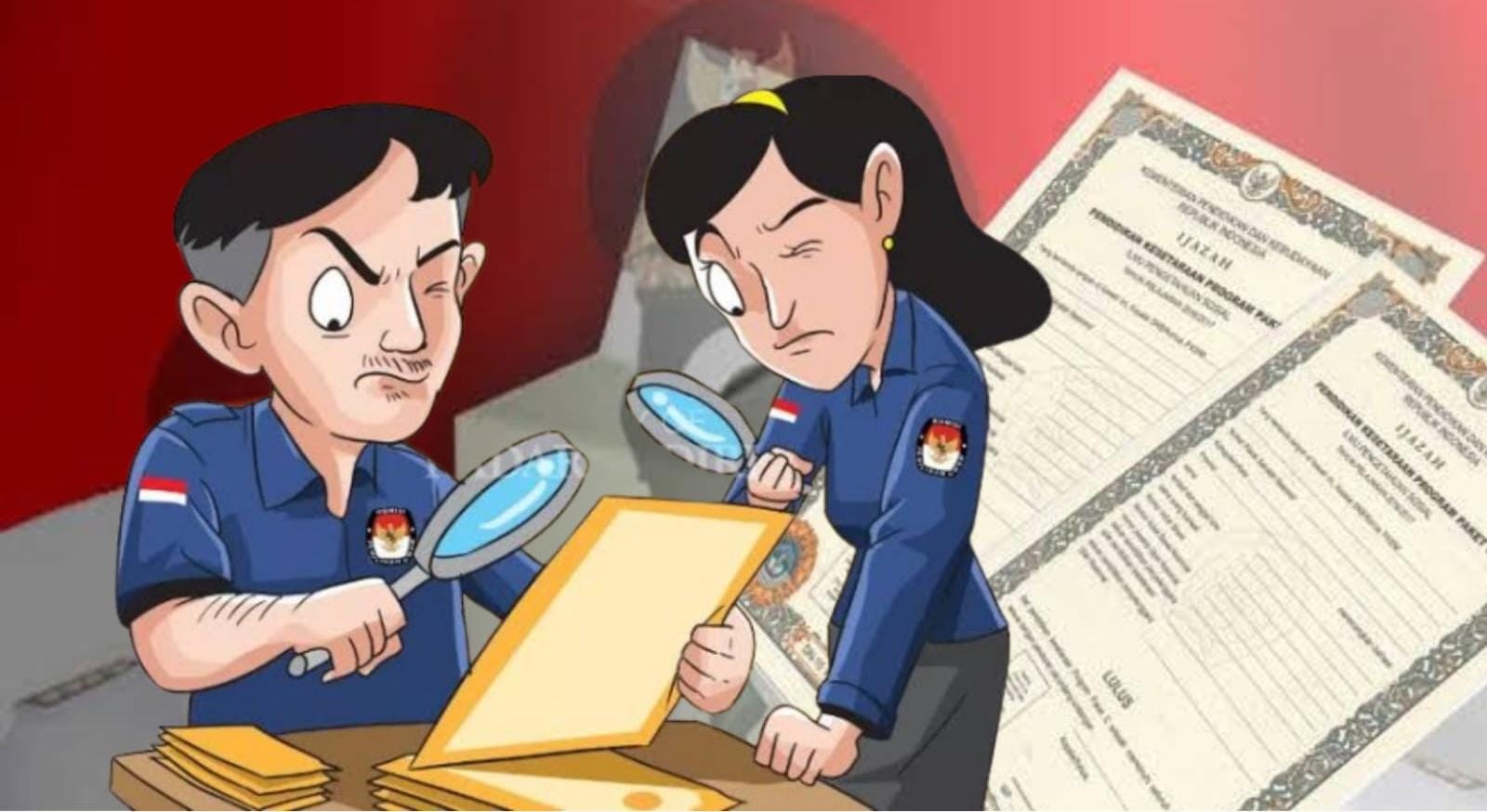 KPU Biang Kasus Ijazah Palsu