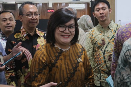 Ketua Komisi Nasional Hak Asasi Manusia (Komnas HAM), Atnike Nova Sigiro. (Foto: Sulindo/Iqyanut Taufik)