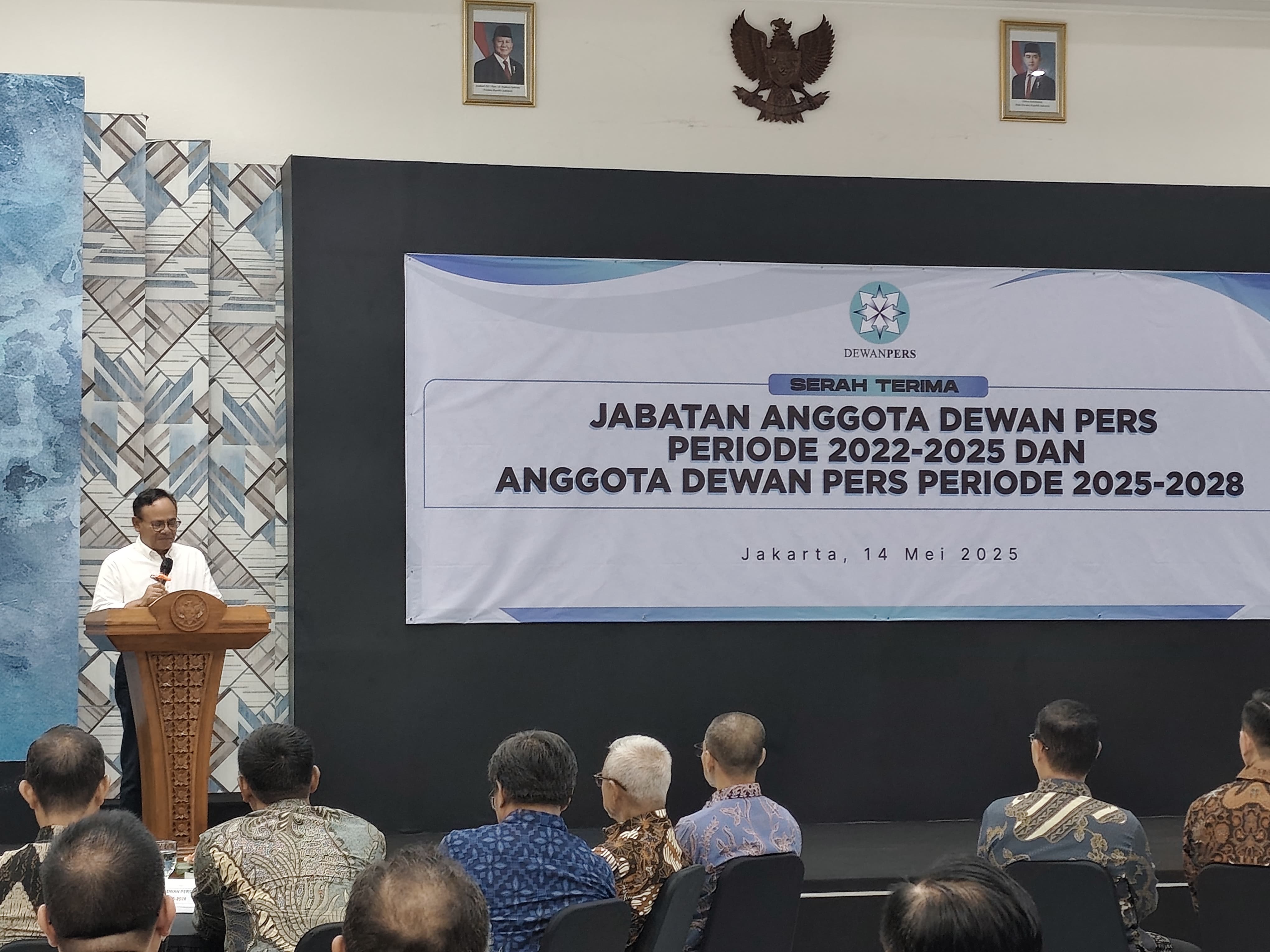 Ketua Dewan Pers Periode 2025-2028, Komarudin Hidayat
