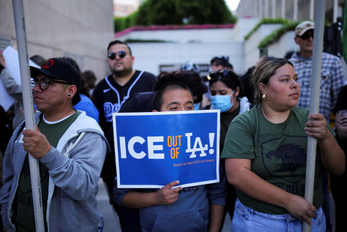 Unjuk Rasa di Los Angeles Berujung Ricuh. Apa Penyebabnya?