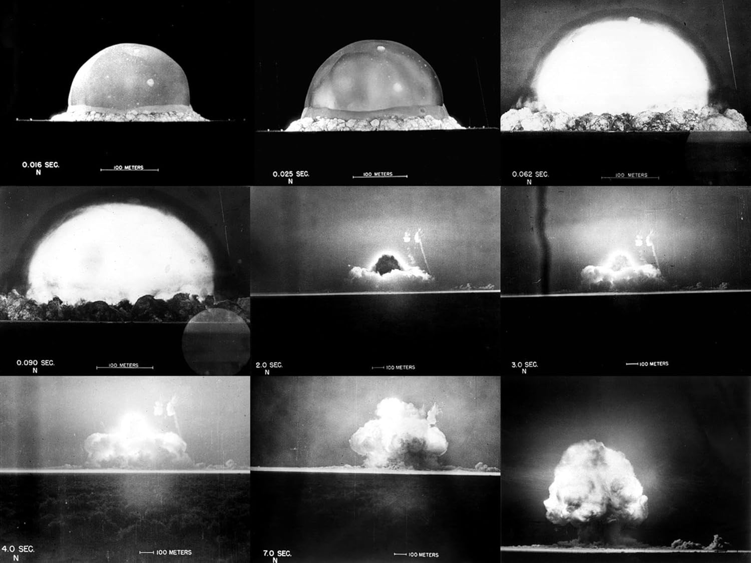 16 Juli 1945: Proyek Manhattan Meledakkan Bom Atom Pertama