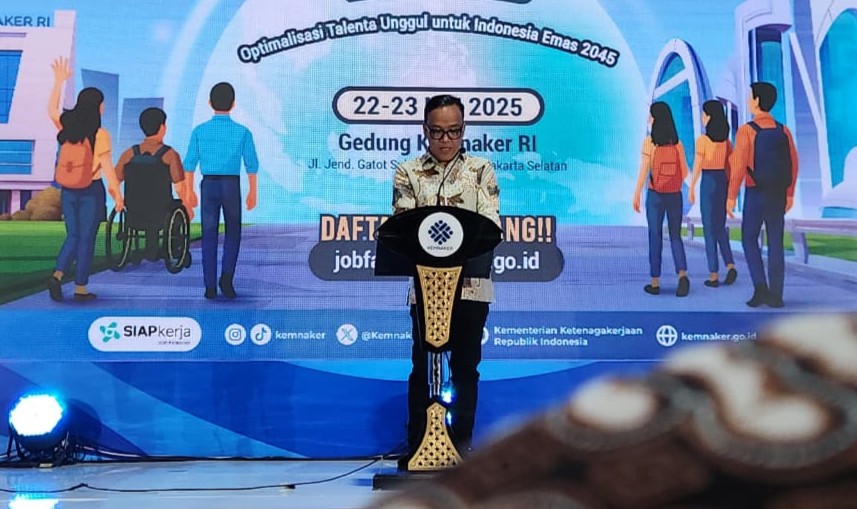 Wakil Menteri Ketenagakerjaan Immanuel Ebenezer. (foto: Sulindo/Iqyanut Taufik)