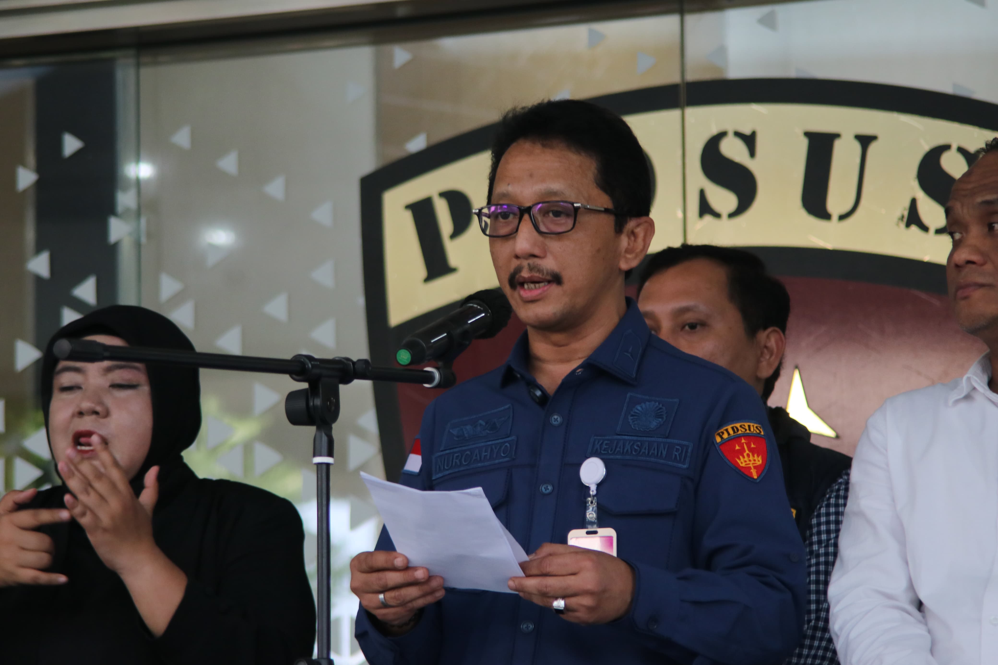 Direktur Penyidikan Kejagung, Nur Cahyo Jungkung Madyo. (foto: Sulindo/Iqyanut Taufik)