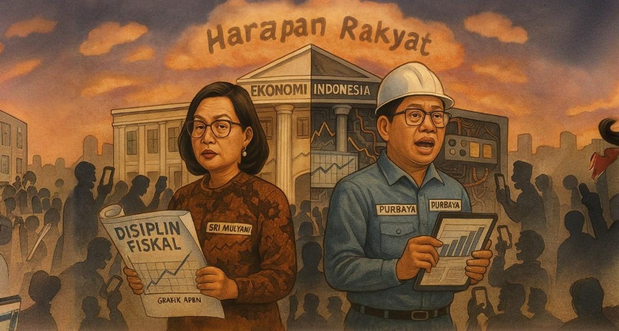 Sri Mulyani vs Purbaya
