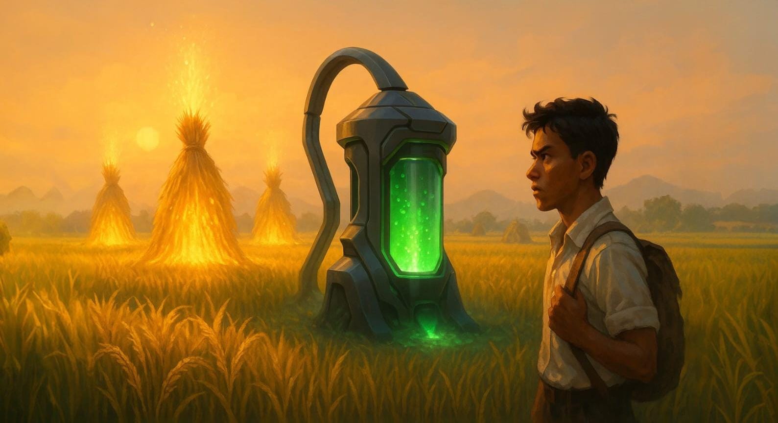 Energi Hijau Jerami