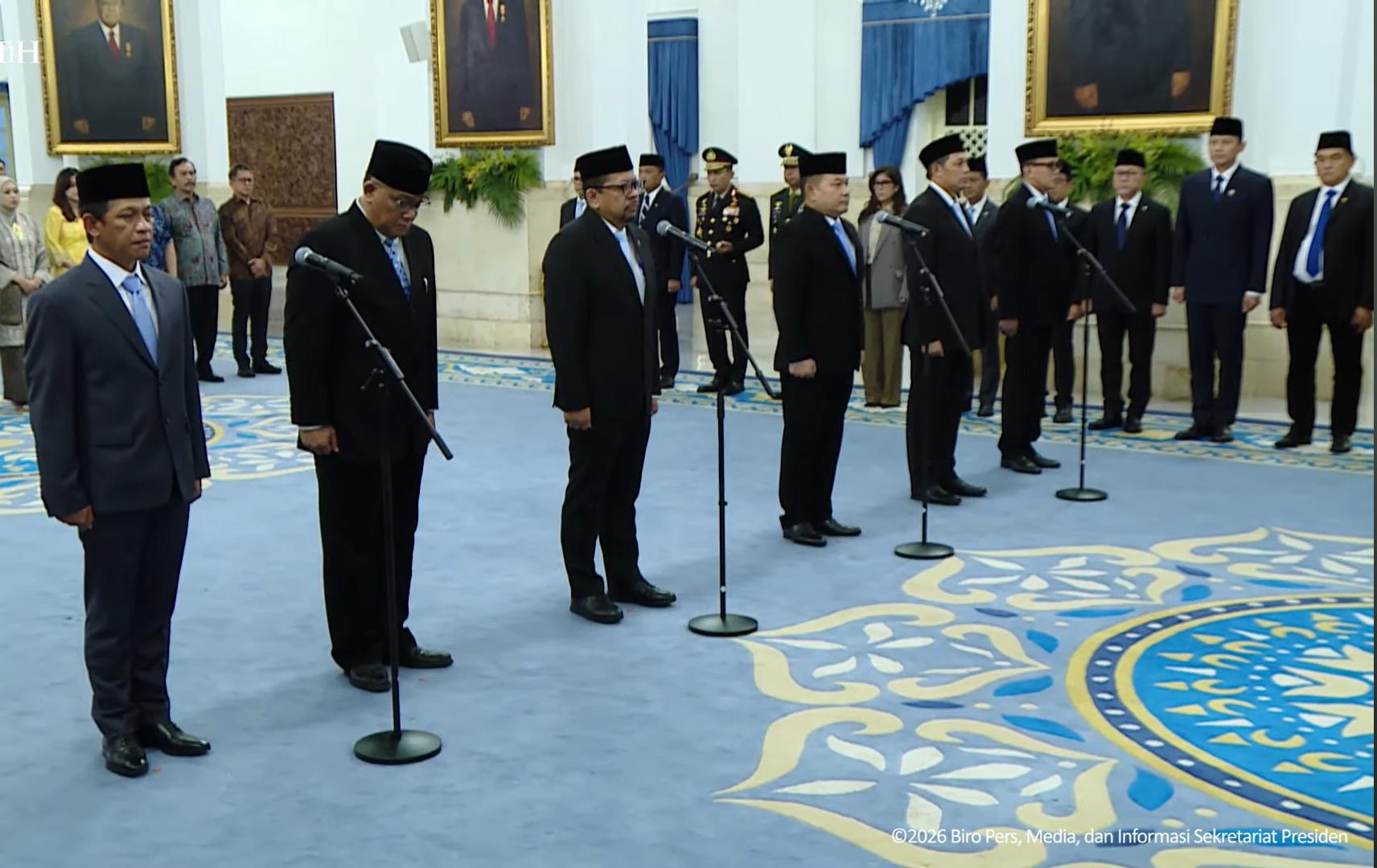 ‎Ketua KSPSI, Jumhur Hidayat Resmi Dilantik menjadi Menteri LH