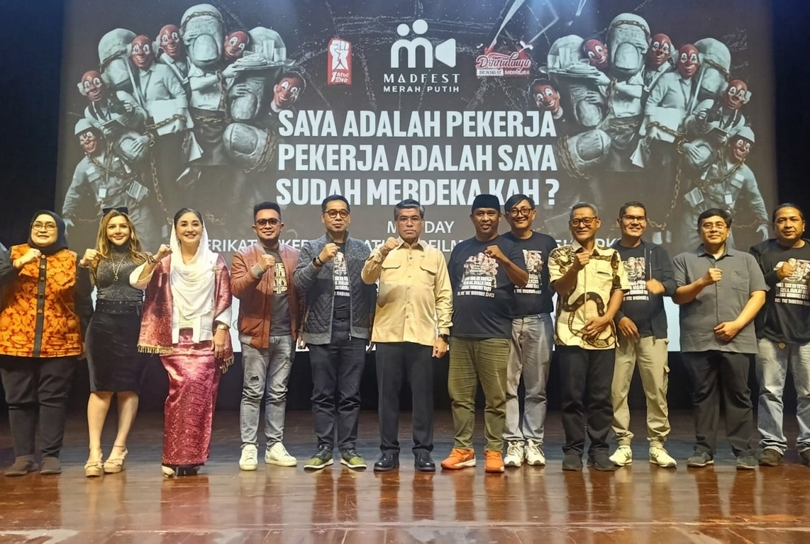 Sokong Pekerja Kreatif dan Film, Menaker Beri Dukungan Penuh untuk MAD FEST Merah Putih
