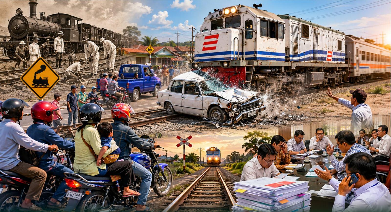 Rel Pertama, Palang Terakhir