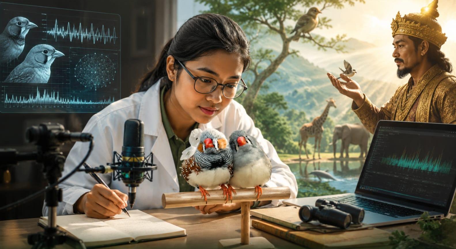 Burung Bicara Sebelas Kata